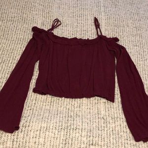 Off-the-Shoulder Crop Top